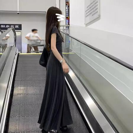 BY17087# 新款夏季女装冷淡系独特别致御姐风高级感连衣裙子两件套长裙  服裝批發女裝批發服飾貨源