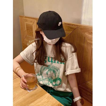 纯棉春夏装短袖T恤女韩版印花  服裝批發女裝批發服飾貨源