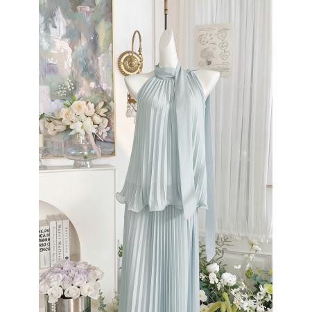 BY17448# 早春上衣新款无袖背心女夏外穿直筒a字半身裙套装 服裝批發女裝批發服飾貨源