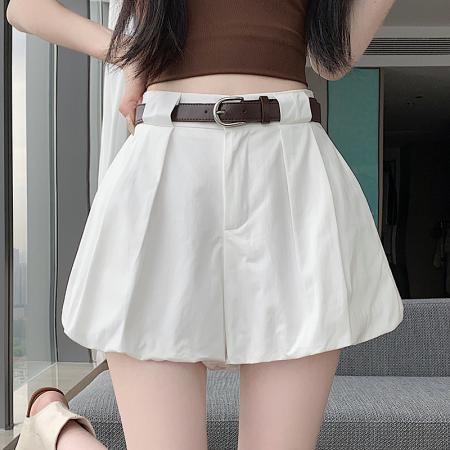 女团报道美式辣妹半身裙女夏高腰花苞裙黑色短裙 服裝批發女裝批發服飾貨源