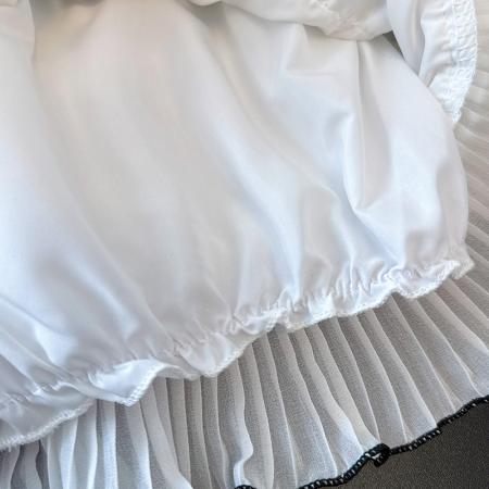 BY17472# 夏季新款半身裙女小个子洋气减龄蓬蓬裙高腰网纱蛋糕裙 服裝批發女裝批發服飾貨源