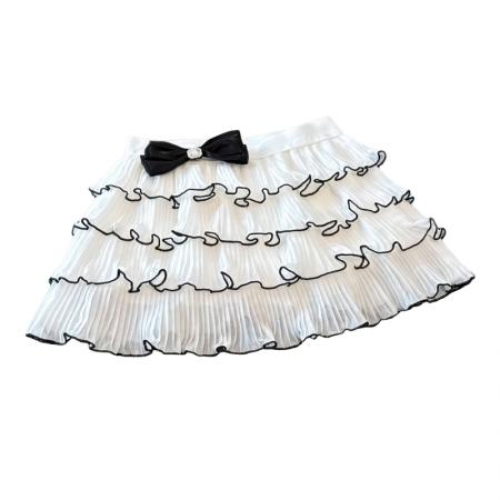 BY17472# 夏季新款半身裙女小个子洋气减龄蓬蓬裙高腰网纱蛋糕裙 服裝批發女裝批發服飾貨源