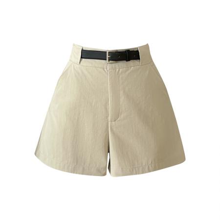 休闲短裤女款春夏季高腰阔腿裤a字工装直筒短裤 服裝批發女裝批發服飾貨源