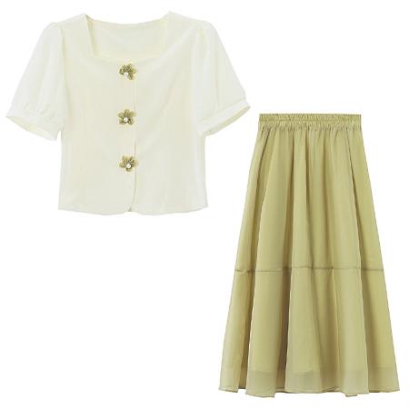 BY17555# 小香风夏季连衣裙新款今年流行爆款女巨好看减龄漂亮套装裙子 服裝批發女裝批發服飾貨源