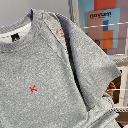 曼巴棉短袖t恤男女潮牌情侣装夏季正肩宽松圆领上衣 服裝批發女裝批發服飾貨源