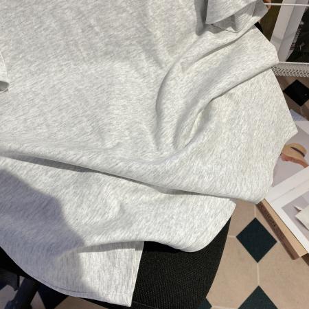 BY17746# 32支双纱纯棉短袖t恤女装夏新款刺绣花中长宽松圆领上衣 服裝批發女裝批發服飾貨源