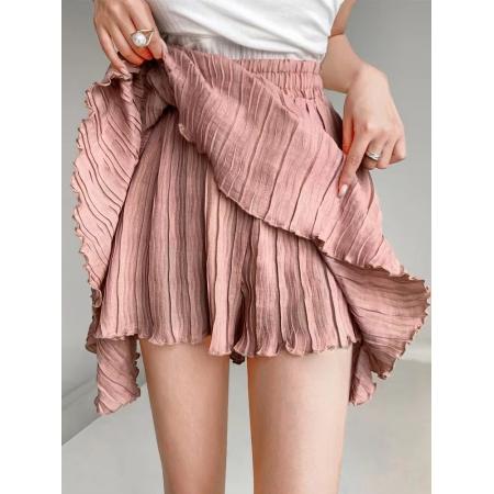 BY17949# 夏日简约显瘦性感蓬蓬裙半身裙子小个子百褶蛋糕短裙半裙女三色 服裝批發女裝批發服飾貨源