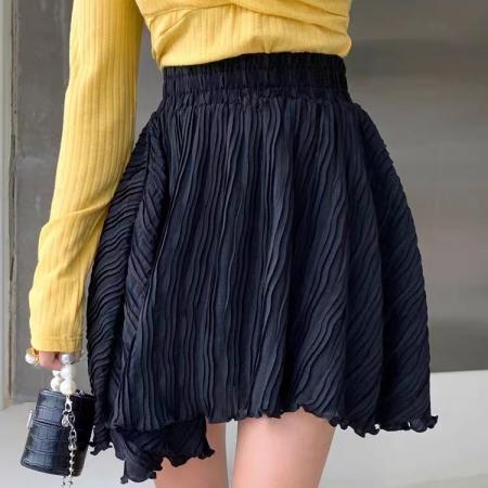 BY17949# 夏日简约显瘦性感蓬蓬裙半身裙子小个子百褶蛋糕短裙半裙女三色 服裝批發女裝批發服飾貨源