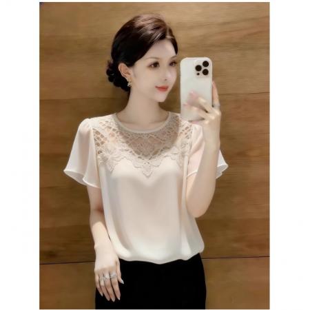 BY17989# 简约通勤个性舒适时尚设计百搭欧货夏季新款上衣女 服裝批發女裝批發服飾貨源