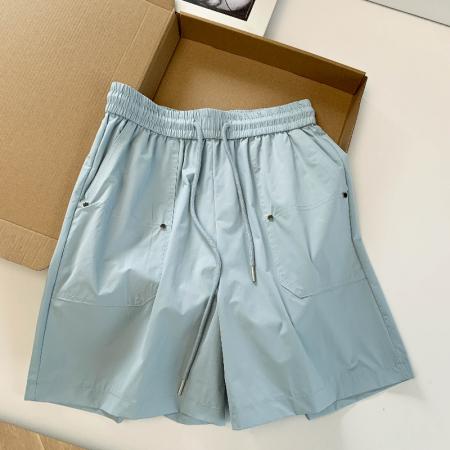 BY18027# 夏季新款冰丝速干工装短裤女宽松简约休闲阔腿运动五分裤 服裝批發女裝批發服飾貨源
