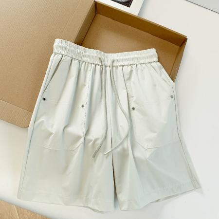 BY18027# 夏季新款冰丝速干工装短裤女宽松简约休闲阔腿运动五分裤 服裝批發女裝批發服飾貨源