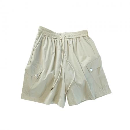 BY18029# 夏季新款美式冰丝工装短裤女宽松百搭透气休闲五分运动裤 服裝批發女裝批發服飾貨源