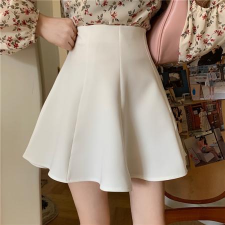 BY18064# 春夏韩版新款糖果多色高腰显瘦百搭蓬蓬裙A字半身裙女 服裝批發女裝批發服飾貨源