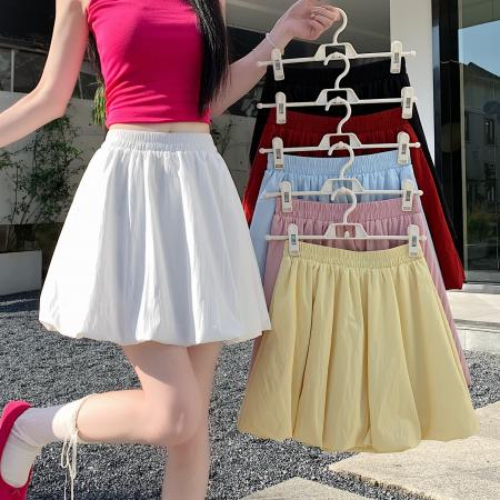 BY18072# 春夏多巴胺六色半身裙花苞南瓜安全裤半身短裙女 服裝批發女裝批發服飾貨源