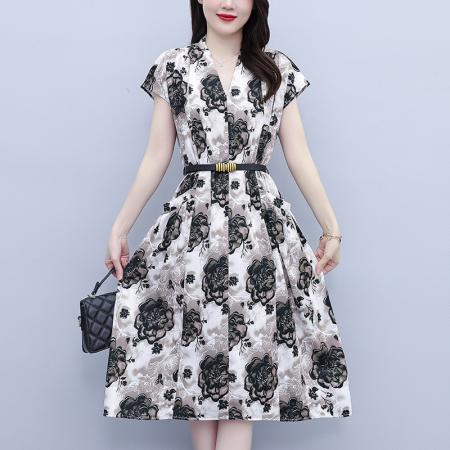 BY18150# 新款女夏季十三行今年流行爆款气质名媛减龄高级感  服裝批發女裝批發服飾貨源