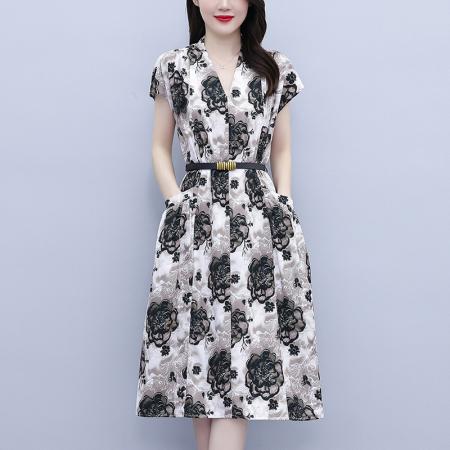 BY18150# 新款女夏季十三行今年流行爆款气质名媛减龄高级感  服裝批發女裝批發服飾貨源