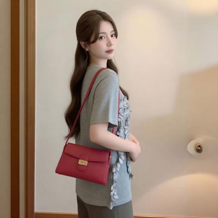 BY18271# 今年新款夏灰色短袖T恤女重工流苏花朵设计感洋气显瘦上衣  服裝批發女裝批發服飾貨源