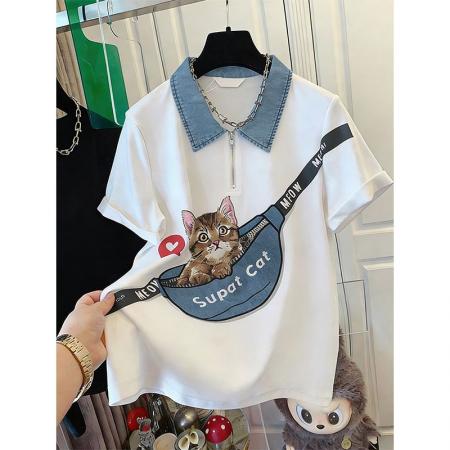 BY18305# 夏季潮牌棉大...