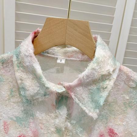 BY18312# 夏季原版质量中长款开衫防晒衬衫流苏爆款外套女  服裝批發女裝批發服飾貨源