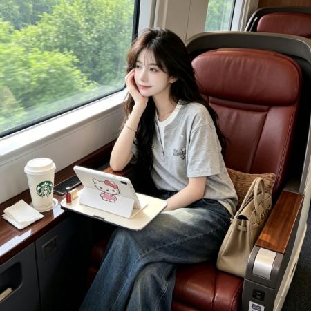 BY18434# 夏季新款假两件拼色印花短袖T恤女大码宽松百搭休闲上衣 服裝批發女裝批發服飾貨源