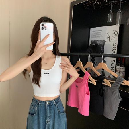 BY18446# 吊带背心女裹胸西装内搭带胸垫一体美背内衣外穿上衣 服裝批發女裝批發服飾貨源