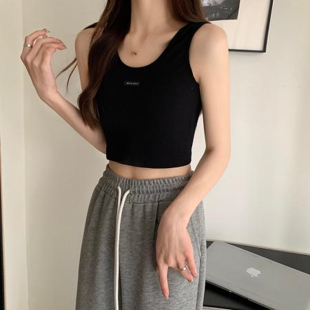 BY18446# 吊带背心女裹胸西装内搭带胸垫一体美背内衣外穿上衣 服裝批發女裝批發服飾貨源