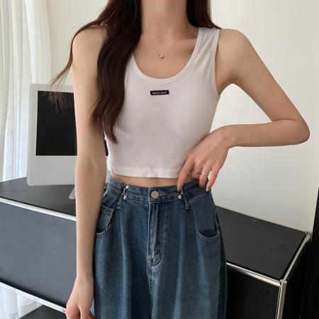 BY18446# 吊带背心女裹胸西装内搭带胸垫一体美背内衣外穿上衣 服裝批發女裝批發服飾貨源