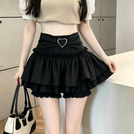 BY18488# y2k甜辣妹蛋糕蓬蓬短裙女夏季芭蕾风高腰显瘦防走光百搭半身裙子 服裝批發女裝批發服飾貨源