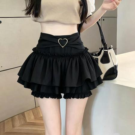 BY18488# y2k甜辣妹蛋糕蓬蓬短裙女夏季芭蕾风高腰显瘦防走光百搭半身裙子 服裝批發女裝批發服飾貨源