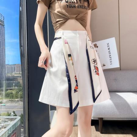 BY18508# 夏季新款天丝亚麻五分裤阔腿裤A字短裤薄款棉麻裤女 服裝批發女裝批發服飾貨源