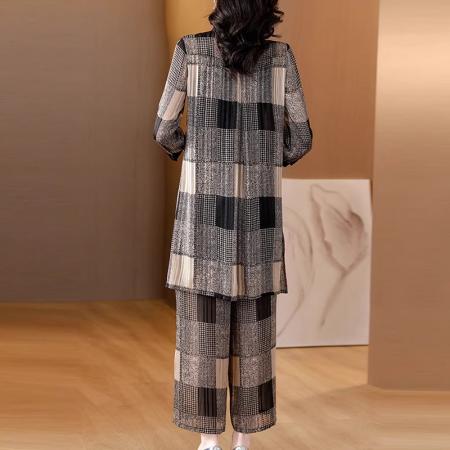 BY18632# 装夏装新款时尚穿搭套装女人时髦洋气阔太太贵夫人 服裝批發女裝批發服飾貨源