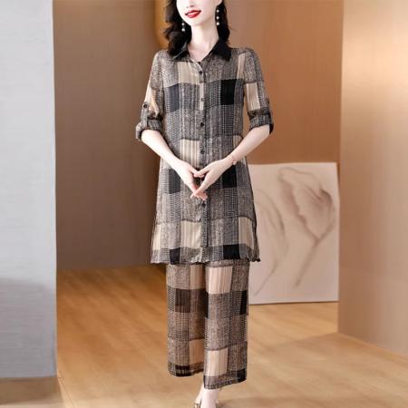 BY18632# 装夏装新款时尚穿搭套装女人时髦洋气阔太太贵夫人 服裝批發女裝批發服飾貨源