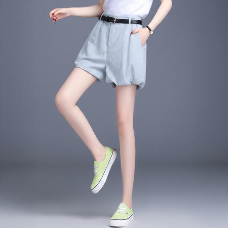 BY18690# 春季新款韩版小众设计感甜美花苞休闲短裤百搭遮跨阔腿裤女 服裝批發女裝批發服飾貨源