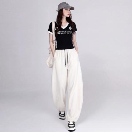 BY18737# 爵士舞演出服显瘦宽松减龄街舞超酷套装 服裝批發女裝批發服飾貨源