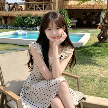 BY18873# 夏季波点连衣裙蕾丝花边蝴蝶结甜妹A字裙修身显瘦小个子短裙 服裝批發女裝批發服飾貨源