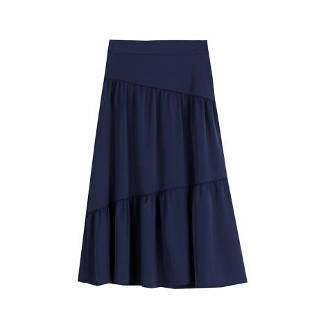 BY18890# 简约飘逸裙子女夏季新款时尚优雅显瘦百搭舒适半身裙 服裝批發女裝批發服飾貨源