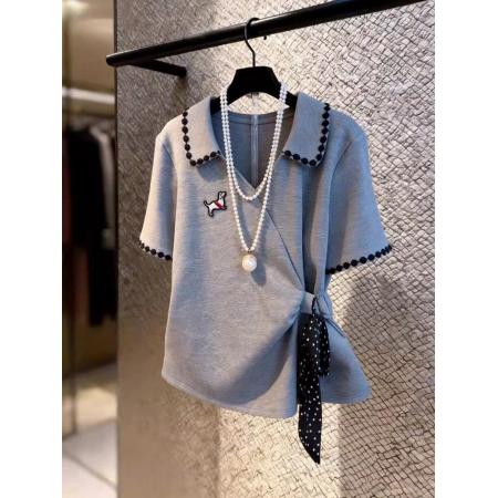 BY18922# 独特漂亮超好看上衣女春夏新款法式设计感小众时尚气质女装 服裝批發女裝批發服飾貨源