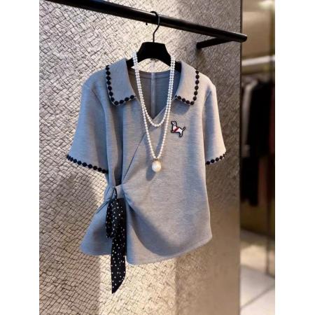 BY18922# 独特漂亮超好看上衣女春夏新款法式设计感小众时尚气质女装 服裝批發女裝批發服飾貨源