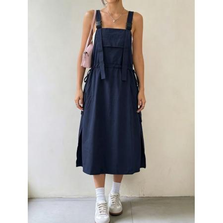BY18927# 遮肉背带裙新品设计感连衣裙休闲爆款精致通勤 服裝批發女裝批發服飾貨源