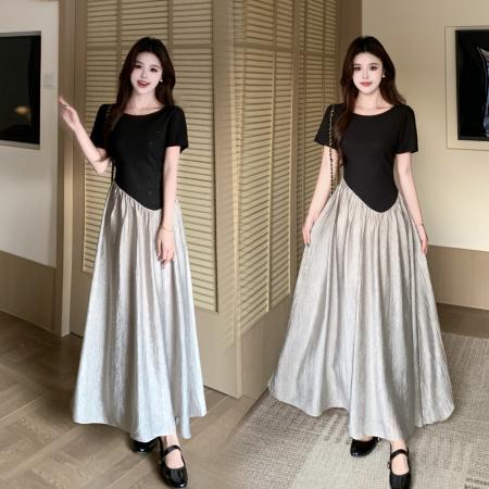 BY19264# 大码女装亮闪...