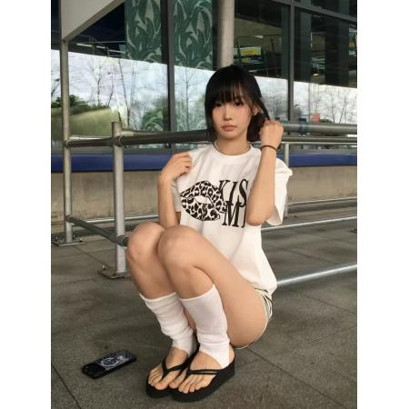 BY19424# 纯棉-棉夏装韩系短袖T恤女韩版宽松大码印花 服裝批發女裝批發服飾貨源