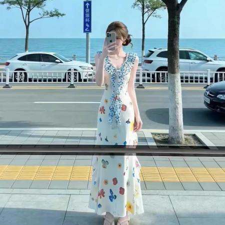 BY19501# 夏日绝美小裙...