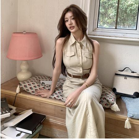BY19703# 春夏新款翻领...