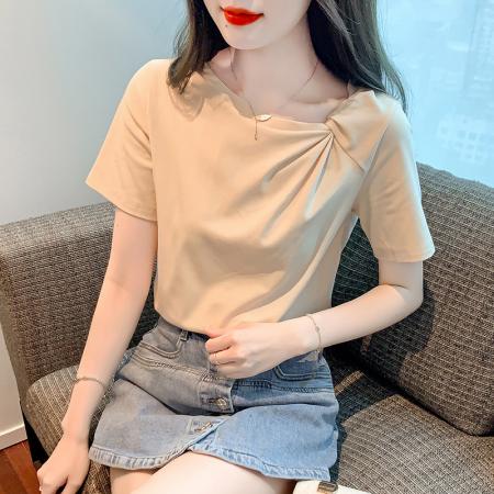 BY19877# 夏季新款女T 服裝批發女裝批發服飾貨源