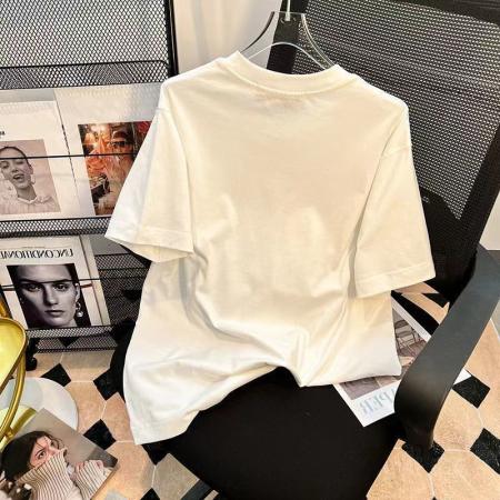 夏季街头潮牌立体鞋带短袖美式复古个性趣味设计感小众立体短袖 服裝批發女裝批發服飾貨源