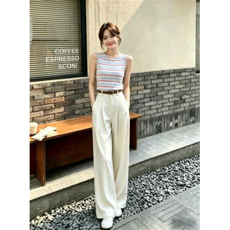 夏天多巴胺微胖穿搭一整套减龄漂亮洋气冷淡风盐系穿搭套装女夏季 服裝批發女裝批發服飾貨源