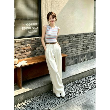夏天多巴胺微胖穿搭一整套减龄漂亮洋气冷淡风盐系穿搭套装女夏季 服裝批發女裝批發服飾貨源