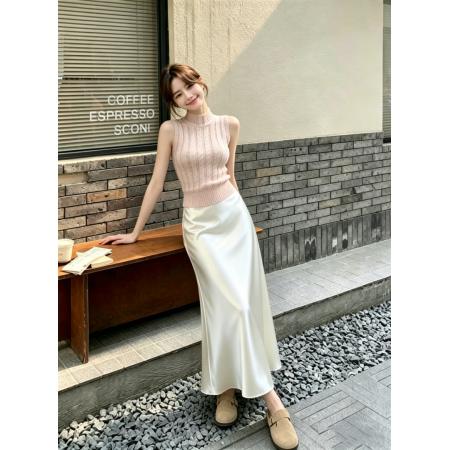 初夏独特绝美小套装醋酸裙女夏季新款夏日穿搭早春漂亮一整套 服裝批發女裝批發服飾貨源