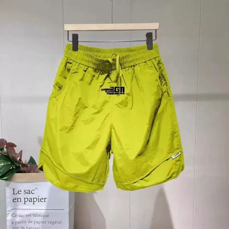 BY20115# 夏季百搭短裤男潮牌潮流宽松运动速干五分中裤直筒休闲沙滩大裤衩 服裝批發男裝批發服飾貨源