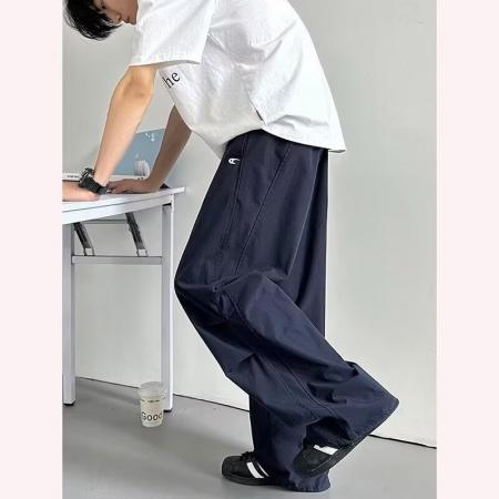 BY20205# 小牛津防水轻户外哆啦机能风工装裤男新款夏季直筒休闲裤子 服裝批發男裝批發服飾貨源
